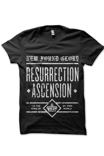 NEW FOUND GLORY Resurrection Ascension Black