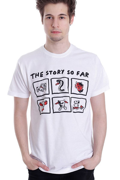 THE STORY SO FAR Blocks White - T-Shirt