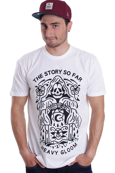 THE STORY SO FAR Heavy Gloom Reaper White - T-Shirt