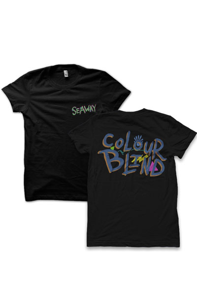 SEAWAY Colour Blind Logo Black - T-Shirt