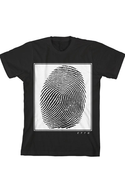 ERRA Fingerprint Black - T-Shirt