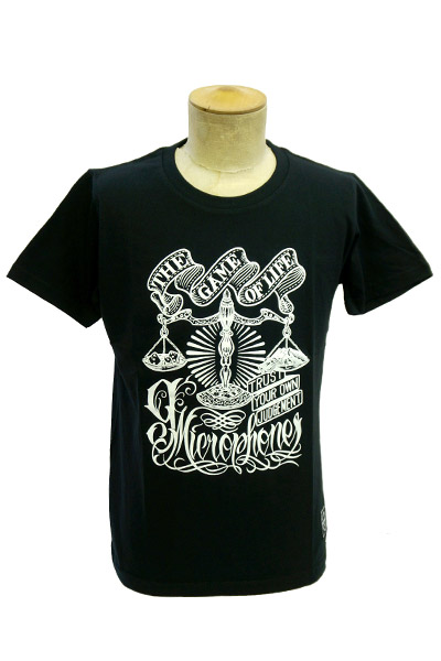 NineMicrophones The game of life S/S - BLACK/WHITE
