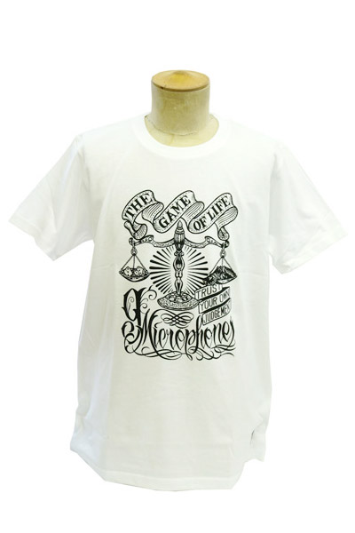 NineMicrophones The game of life S/S - WHITE