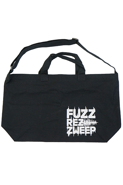FUZZ REZ ZWEEP LARGE MESSENGER BAG(BK)