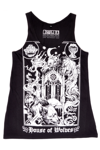 DISTURBIA CLOTHING House Of Wolves VEST Girls