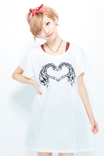DOCAN! NOT DEAD Tshirt One-piece White