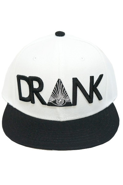 ALIVE HAT Drank/Faded White