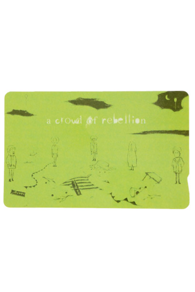 a crowd of rebellion 10th Anniversary Tour 2017 IC Card Sticker