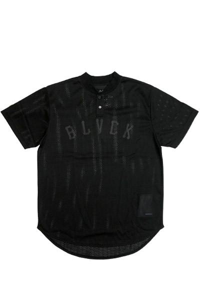 BLACK SCALE GUADALUPE WARM UP JERSEY BLK