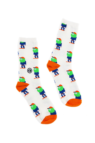 ROLLING CRADLE CYCLOPS SOX / White