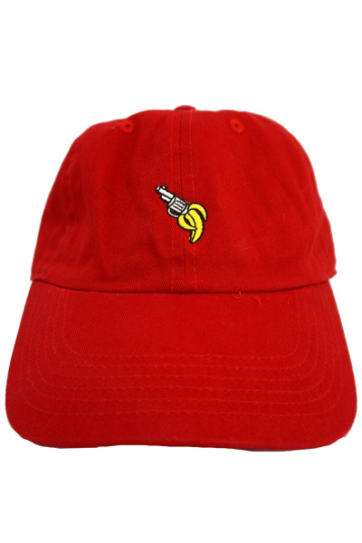 SQUARE (スクエア) 6PANEL CAP"BANANA" RED