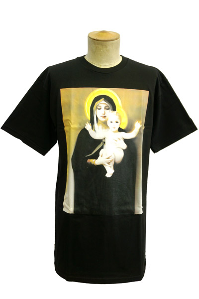 BLACK SCALE MOTHER OF THE SUN T-SHIRT BLK