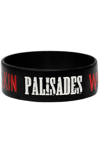 PALISADES Wolves Will Eat Your Skin Black - Wristband