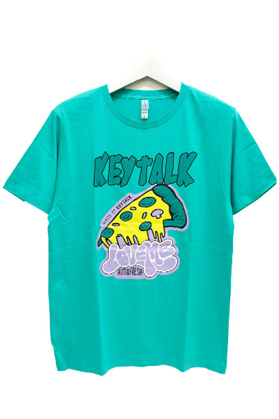 KEYTALK PIZZA T-Shirt Green