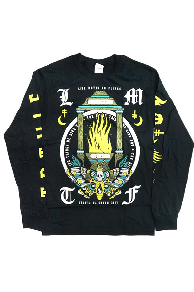 LIKE MOTHS TO FLAMES TDTWLF Torch Black - Long Sleeve