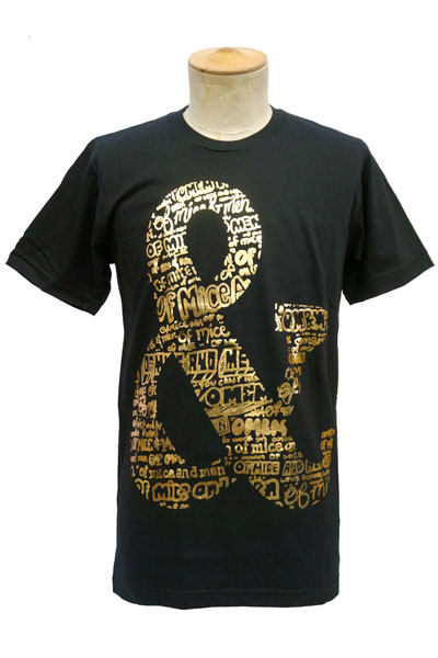 OF MICE & MEN Ampersand Gold Foil Black - T-Shirt