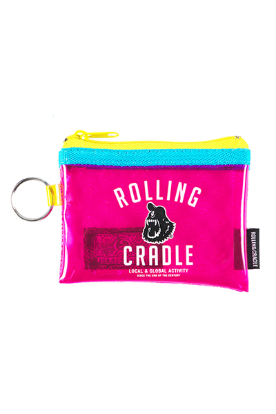 ROLLING CRADLE CYCLOPS SHOUT COIN CASE / Pink