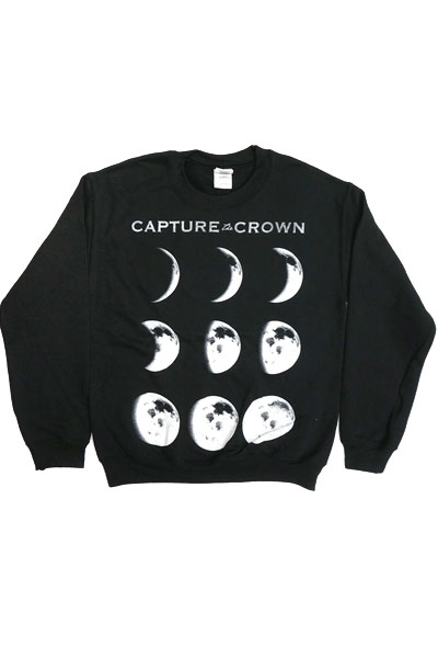 CAPTURE THE CROWN Moons Black - Crewneck