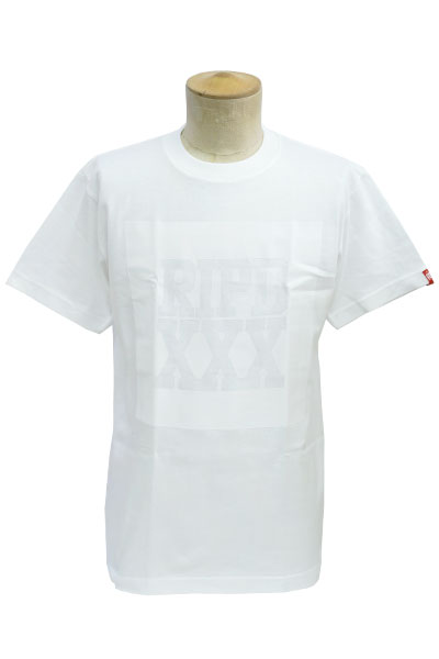 RIP DESIGN WORXX XXX FRAMELOGO T-shirt WHITE