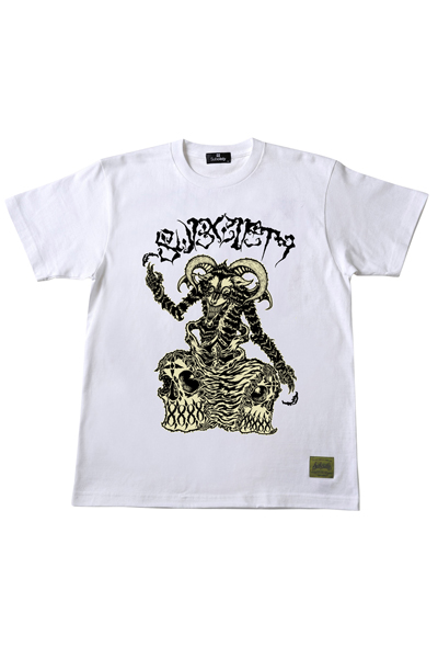 Subciety MAD HATTER S/S -Baphomet-WHITE