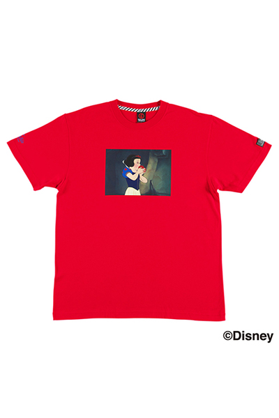 ROLLING CRADLE DISNEY T-SHIRT "Snow White and the Seven Dwarfs" / Red