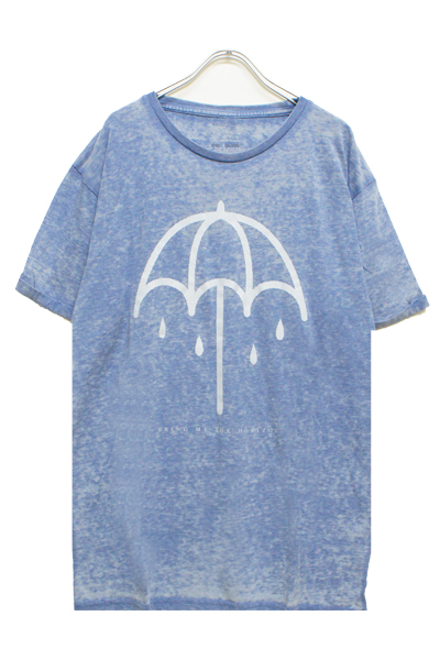 BRING ME THE HORIZON UMBRELLA WITH BURN OUT FINISHING
