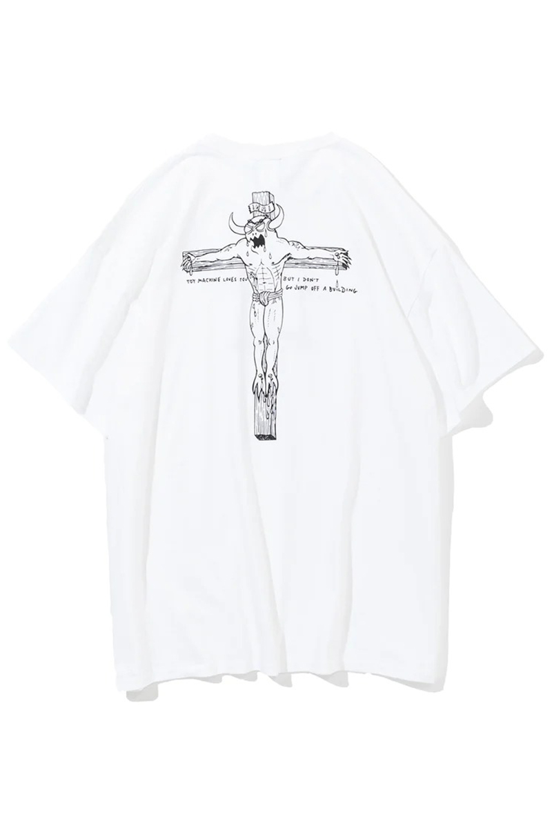 TOY MACHINE (トイマシーン) DOESN'T LOVE YOU SS TEE WHITE