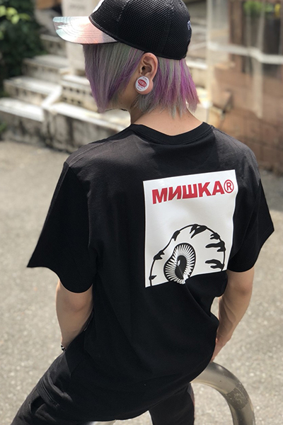MISHKA MSS180059 T-shirts BLACK