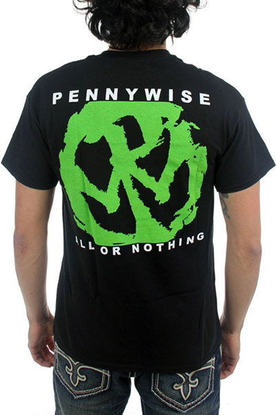 PENNYWISE All or Nothing T-Shirt BLACK