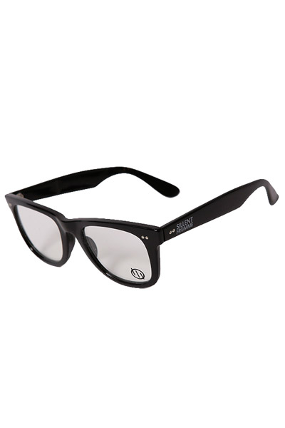 SILLENT FROM ME SELMA -Sunglass- BLACK/CLEAR