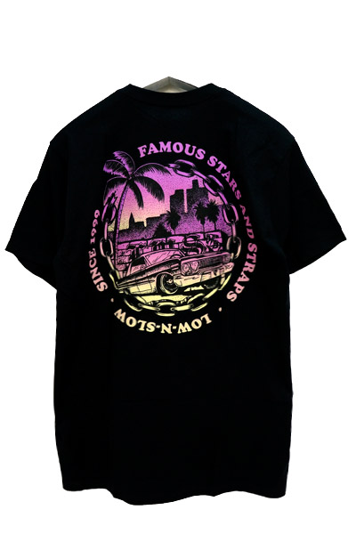 FAMOUS STARS AND STRAPS L&S 1999 TEE BLK