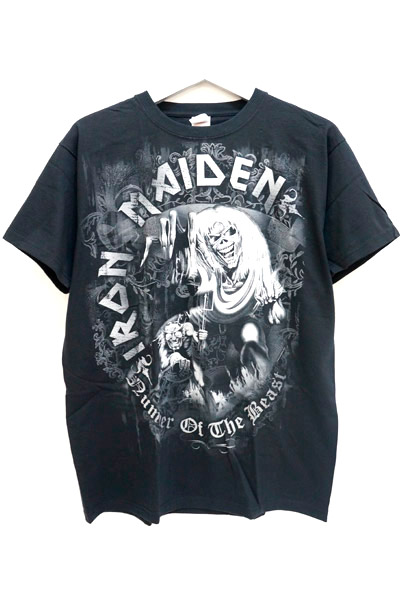 IRON MAIDEN Number of the Beast Grey Tone T-Shirt