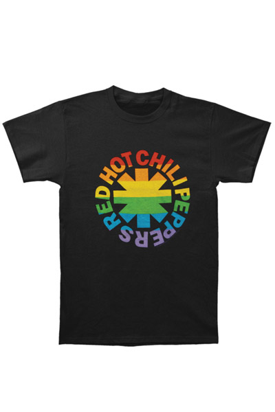 RED HOT CHILI PEPPERS Pride Asterisk-Black t-shirt