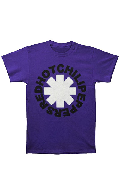 RED HOT CHILI PEPPERS Pixel Pepper Purple t-shirt