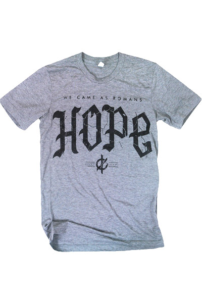 WE CAME AS ROMANS Cracked Hope Heather Grey