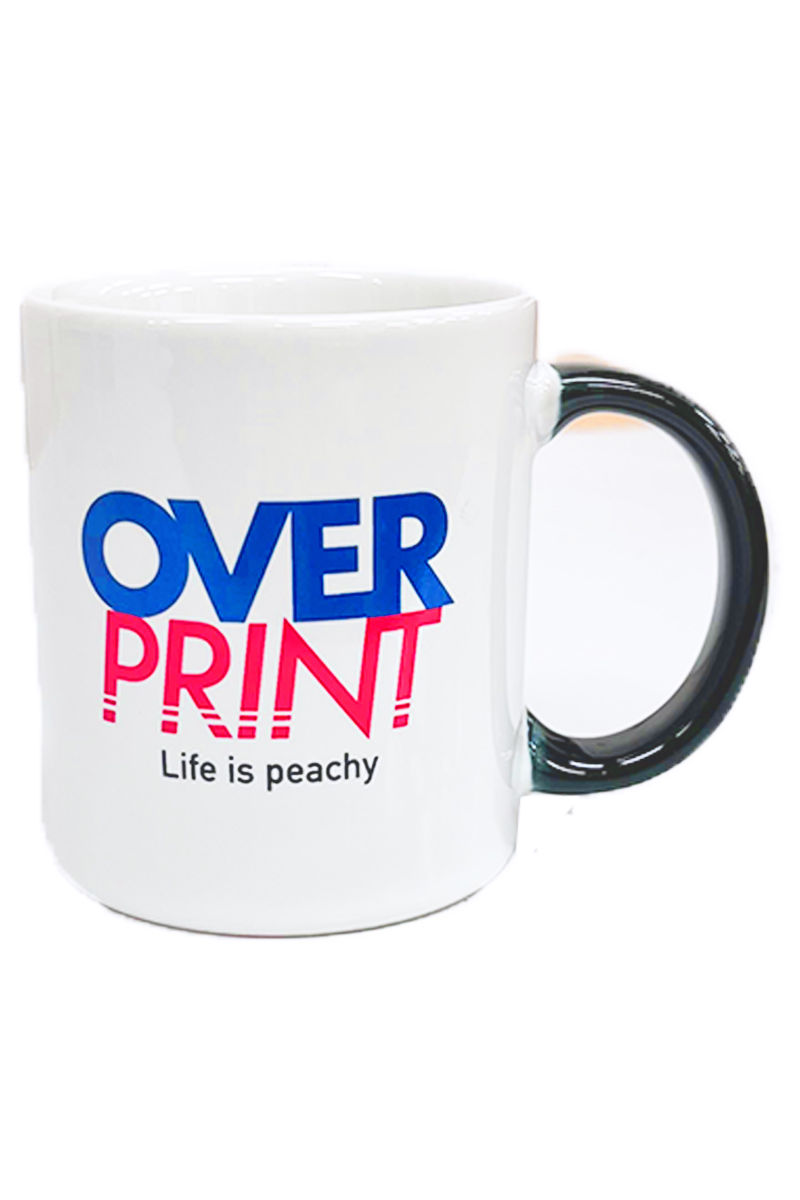 over print (オーバープリント) Mug