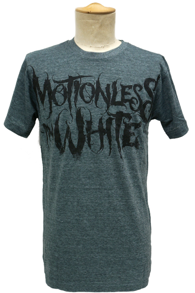 MOTIONLESS IN WHITE Logo Black On Dark Heather