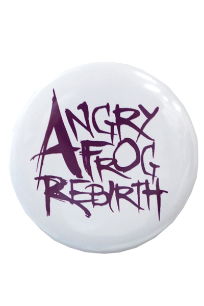 ANGRY FROG REBIRTH 缶バッジ ロゴ