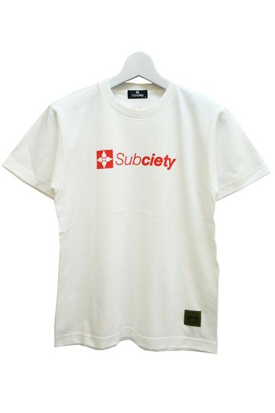 Subciety THE BASE S/S WHITE/RED