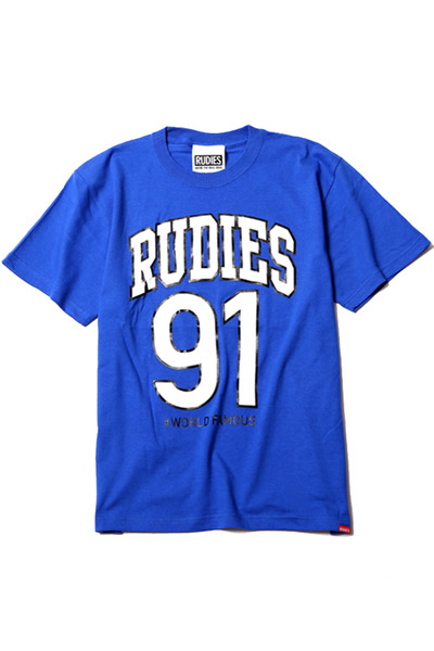 RUDIE'S NINEONE COLLEGE-T BLUE