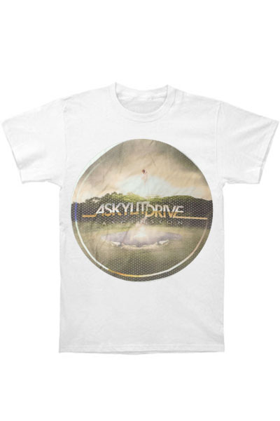 A SKYLIT DRIVE Ascension Circle White T-Shirt