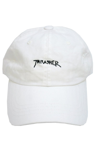 THRASHER 16TH-C26 WASH CAP WHITE