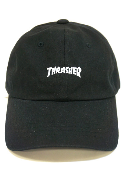 THRASHER 16TH-C25 WASH CAP BLACK