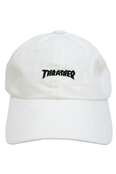 THRASHER 16TH-C25 WASH CAP WHITE