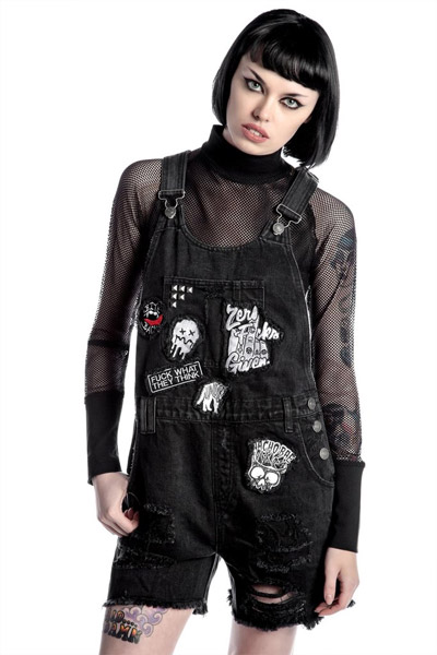 KILL STAR CLOTHING(キルスター・クロージング) Jinx Cursed Cutie Overalls [B]