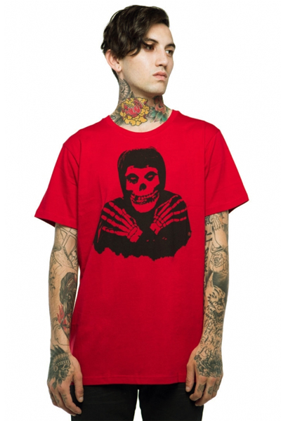 IRON FIST CLOTHING Misfits Crossed Hands Ss RED
