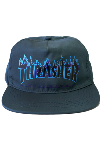 THRASHER FLAME SNAPBACK CAP
