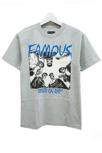 FAMOUS STARS AND STRAPS DEAD BEASTS MENS TEE GREY
