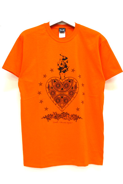 GoneR Mexican Heart T-Shirts Orange