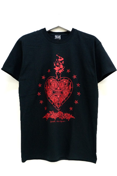 GoneR Mexican Heart T-Shirts Black/Red